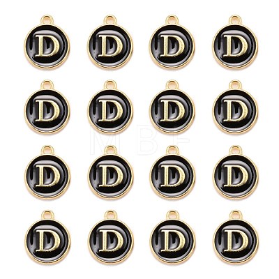 Golden Plated Alloy Charms ENAM-S118-02D-1