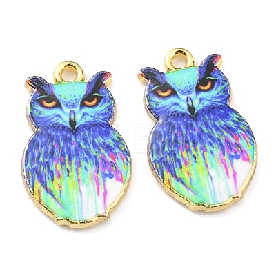 Printed Alloy Pendants ENAM-D051-16G-08-1