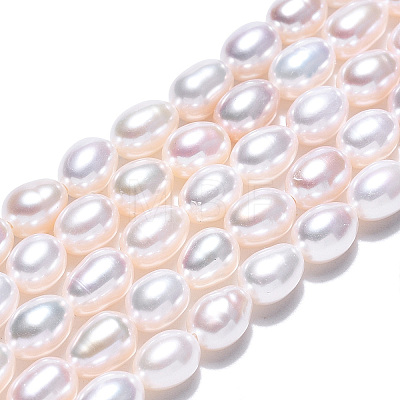 Natural Cultured Freshwater Pearl Beads Strands PEAR-N012-04J-1