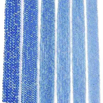 Electroplate Glass Beads Strands EGLA-A044-T2mm-A14-1