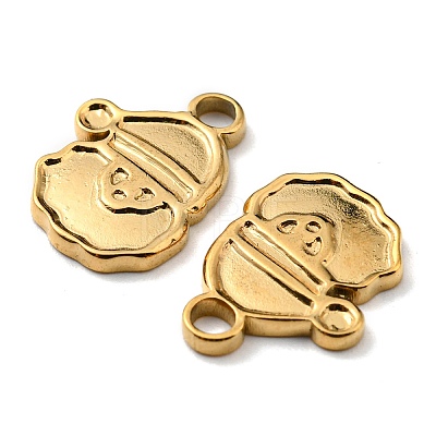 Ion Plating(IP) 304 Stainless Steel Charms STAS-Q248-13G-1