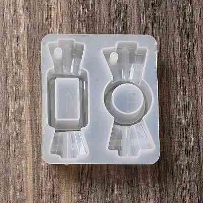 DIY Candy Pendant Shaker Silicone Molds X-DIY-A038-03-1