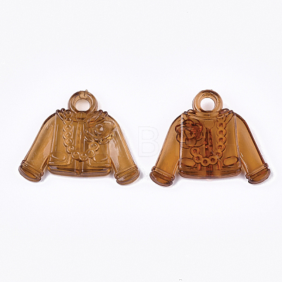 Transparent Acrylic Pendants TACR-S133-080-1