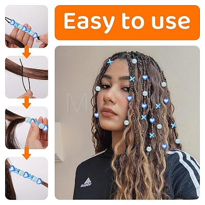 Acrylic Hair Braiding Twist Styling Tool Set DIY-FZC0002-01B-1