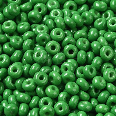 Baking Paint Glass Seed Beads SEED-B001-02A-05-1