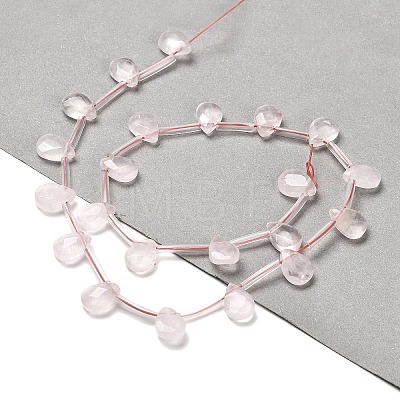 Natural Rose Quartz Beads Strands G-Q167-A05-01-1