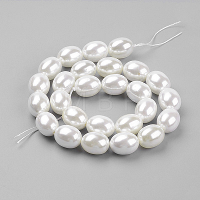 Shell Pearl Beads Strands BSHE-K010-03B-1