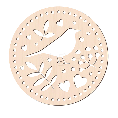 Basswood Basket Bottoms WOOD-WH0111-030-1