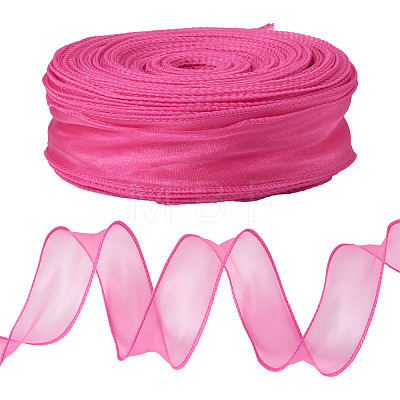 Polyester Mesh Ribbons SRIB-TAC0002-28B-03-1-1