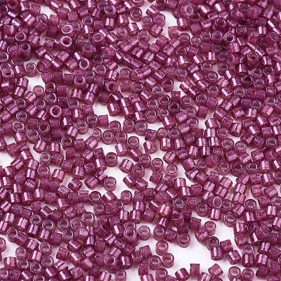 11/0 Grade A Baking Paint Glass Seed Beads SEED-S030-1147-1