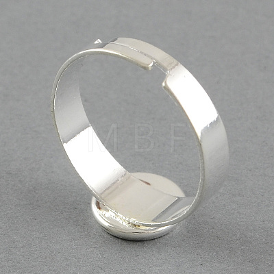 (Holiday Stock-Up Sale)Brass Pad Ring Settings MAK-S018-8mm-JN003S-1