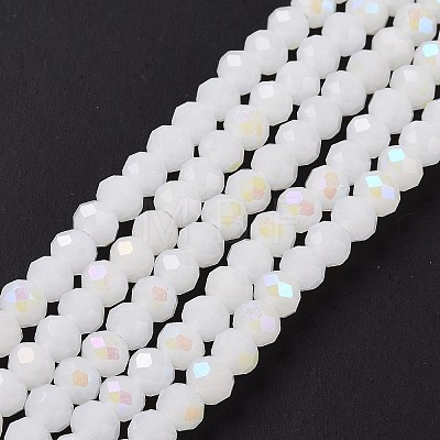 Electroplate Glass Beads Strands EGLA-A044-J3mm-L05-1