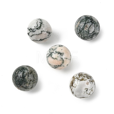 Natural Mixed Gemstone Sphere Beads GG-D003-A01-1
