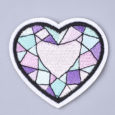 Computerized Embroidery Cloth Iron On Patches FIND-T030-141-1