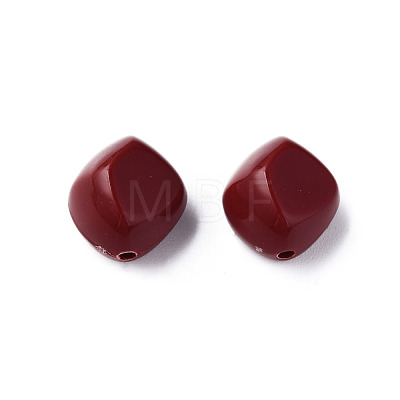 Opaque Acrylic Beads MACR-S373-137-A01-1
