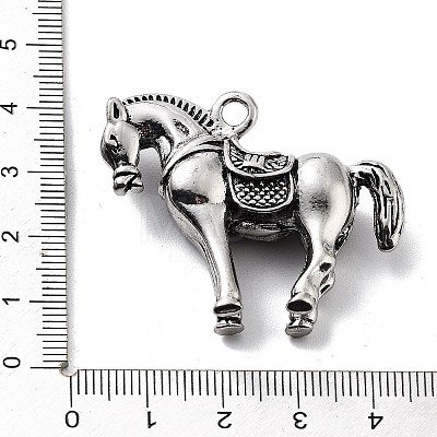 Tibetan Style Alloy Pendants TIBE-L012-033AS-1