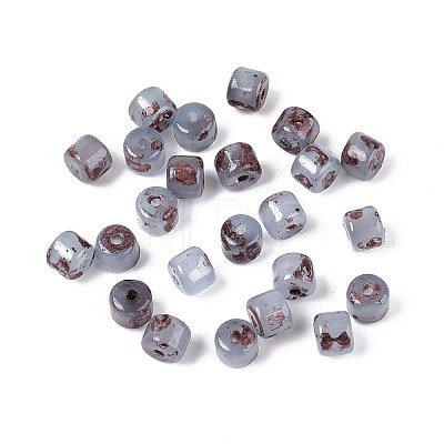 Baking Paint Glass Seed Beads SEED-N009-02A-1
