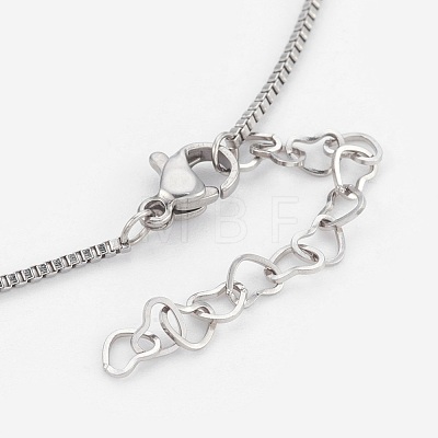 Adjustable 304 Stainless Steel Lariat Necklaces NJEW-JN02257-1