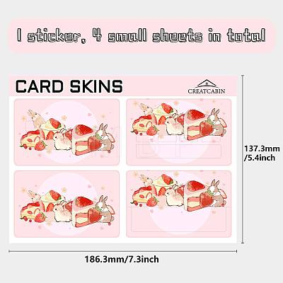 PVC Plastic Waterproof Card Stickers DIY-WH0432-114-1