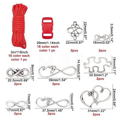 DIY Bracelet Making Kits DIY-GA0001-39-1