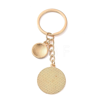 Football Theme Alloy & Enamel Keychains AL-A001-01E-G-1