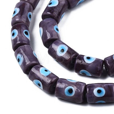 Handmade Evil Eye Lampwork Beads LAMP-N029-013D-1