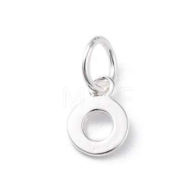 925 Sterling Silver Letter Charms LS-STER-C012-01S-O-1