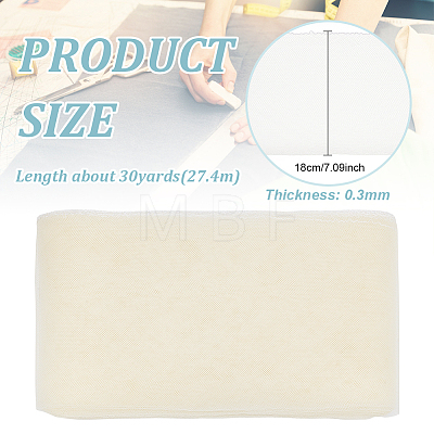 Gauze Polyester Fabric AJEW-WH0314-378A-1