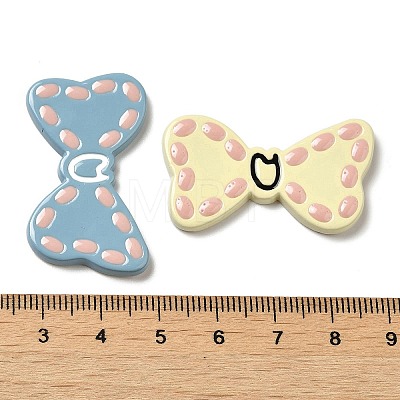 Opaque Resin Cabochons RESI-F050-12-1