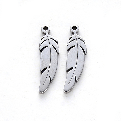 Tarnish Resistant 201 Stainless Steel Pendants X-STAS-N092-13-1
