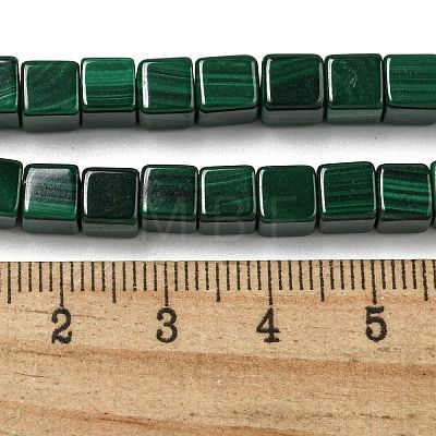 Natural Malachlite Beads Strands G-Q185-A02-01-1