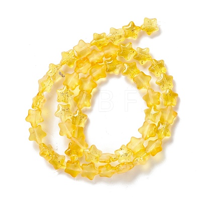 Transparent Glass Beads GLAA-F112-04C-1