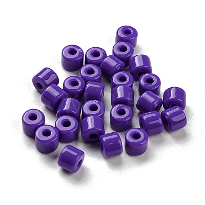 Opaque Acrylic Beads OACR-B013-25J-1