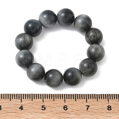 Natural Gemstone Beaded Stretch Bracelets for Children BJEW-JB13698-1