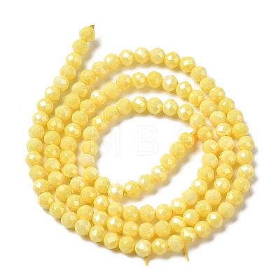 Cubic Zirconia Bead Strands ZIRC-P109-02A-04-1