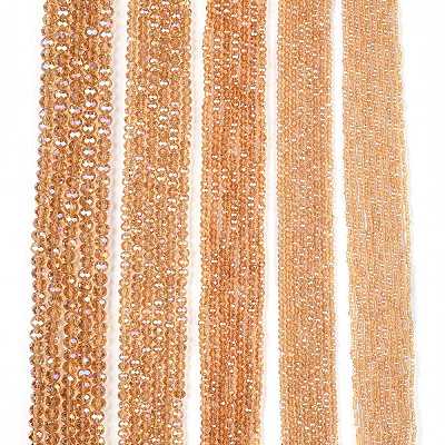 Electroplate Glass Beads Strands LS-EGLA-A044-T4mm-B23-1