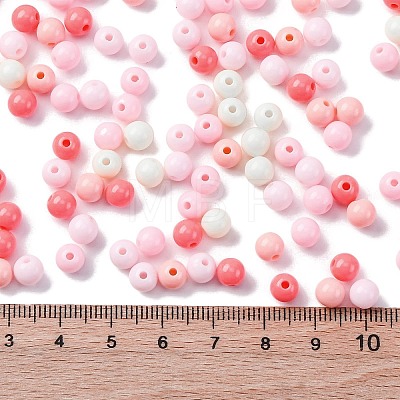 Opaque Acrylic Beads SACR-Q004-01G-1