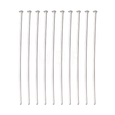 Tarnish Resistant 304 Stainless Steel Flat Head Pins STAS-E023-0.6x30mm-1