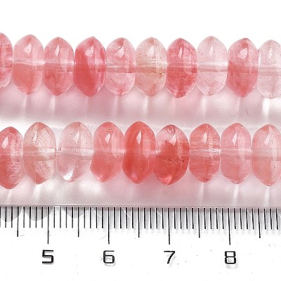 Cherry Quartz Glass Beads Strands G-P559-A12-02-1