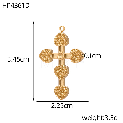 304 Stainless Steel Pendants SA-OY001-56G-1
