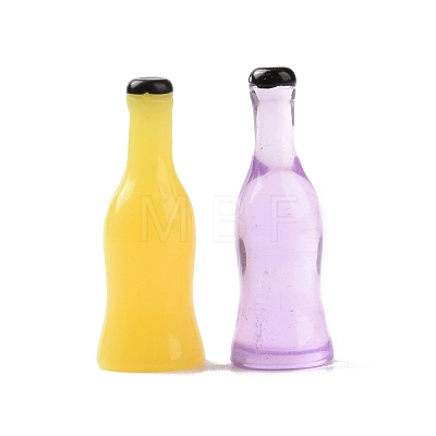 Resin Imitation Corktail Bottles RESI-G052-01-1