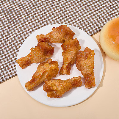 6Pcs Artificial Plastic Models DJEW-SC0001-28-1
