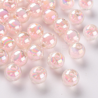 Transparent Acrylic Beads TACR-S152-15B-SS2112-1