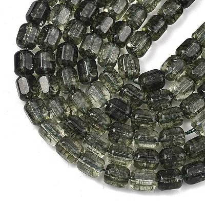Transparent Glass Beads Strands GL-A001-01A-10-1