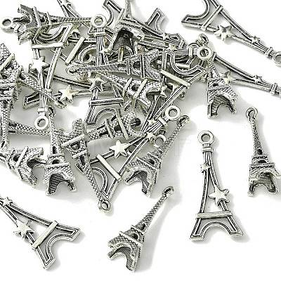 32Pcs 2 Styles Tibetan Style Alloy Pendants FIND-FS0002-12-1