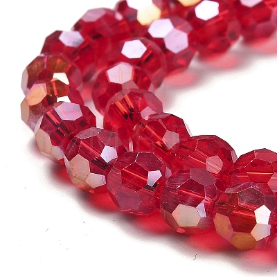 Transparent Glass Beads EGLA-A035-T8mm-B07-1