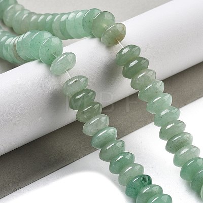 Natural Green Aventurine Beads Strands G-P559-A13-02-1