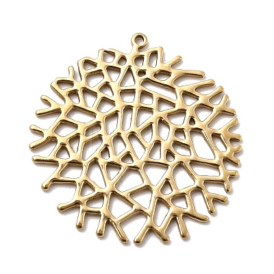 304 Stainless Steel Pendants STAS-A127-04G-1