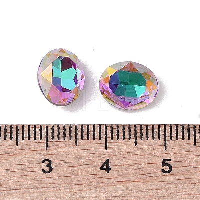 Glass Rhinestone Cabochons RGLA-L029-02A-HELA-1