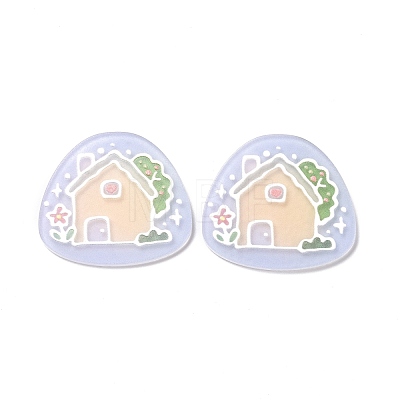 Printed Acrylic Cabochons MACR-C003-26-1